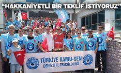 “Hakkaniyetli bir teklif istiyoruz”