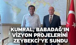Kumral, Babadağ'ın vizyon projelerini Zeybekci'ye sundu