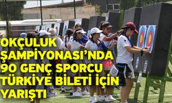 Okçuluk Şampiyonası’nda 90 genç sporcu Türkiye bileti için yarıştı