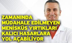 Zamanında müdahale edilmeyen menisküs yırtıkları kalıcı hasarlara yol açabiliyor