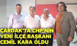 Çardak'ta CHP'nin Yeni İlçe Başkanı Cemil Kara Oldu