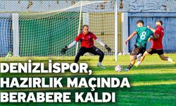 Denizlispor, Hazırlık Maçında Berabere Kaldı