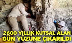 2600 Yıllık Kutsal Alan Gün Yüzüne Çıkarıldı