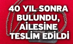 40 Yıl Sonra Bulundu, Ailesine Teslim Edildi
