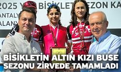 Bisikletin altın kızı Buse sezonu zirvede tamamladı