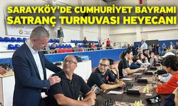 Sarayköy’de Cumhuriyet Bayramı Satranç Turnuvası Heyecanı