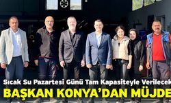 Başkan Konya’dan müjde! Sıcak Su Pazartesi Günü Tam Kapasiteyle Verilecek