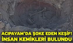 Acıpayam’da Şoke Eden Keşif! İnsan Kemikleri Bulundu