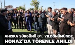 Ahıska Sürgünü 81. yıldönümünde Honaz’da törenle anıldı