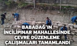 Babadağ’ın İncilipınar Mahallesinde Çevre Düzenleme Çalışmaları Tamamlandı