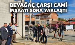 Beyağaç Çarşı Cami İnşaatı Sona Yaklaştı