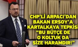 CHP’li Arpacı’dan Bakan Ersoy’a Kartalkaya Tepkisi “Bu Bütçe de O Koltuk da Size Haramdır!”