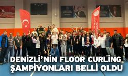 Denizli’nin floor curling şampiyonları belli oldu