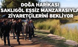 Doğa Harikası Saklıgöl Eşsiz Manzarasıyla Ziyaretçilerini Bekliyor