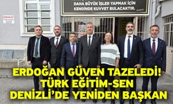 Emre Erdoğan Güven Tazeledi! Türk Eğitim-Sen Denizli’de Yeniden Başkan