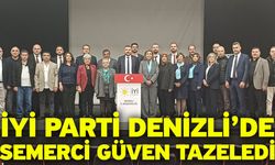İyi Parti Denizli’de Semerci Güven Tazeledi