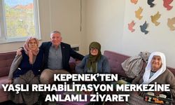 Kepenek’ten Yaşlı Rehabilitasyon Merkezine anlamlı ziyaret