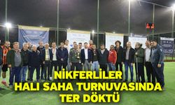 Nikferliler halı saha turnuvasında ter döktü