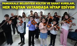 Pamukkale Belediyesi Kültür Ve Sanat Kursları, Her Yaştan Vatandaşa Hitap Ediyor