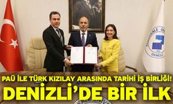 PAÜ ile Türk Kızılay Arasında Tarihi İş Birliği! Denizli’de Bir İlk