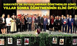 Sarayköy’de Duygulandıran Öğretmenler Günü! Kaymakam Pendik, Yıllar Sonra Öğretmeninin Elini Öptü