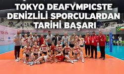 Tokyo Deafympıcste Denizlili sporculardan tarihi başarı