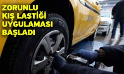 Zorunlu kış lastiği uygulaması başladı