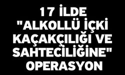 17 ilde "Alkollü İçki Kaçakçılığı ve Sahteciliğine" operasyon