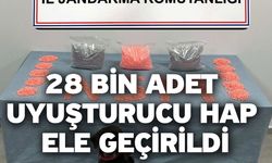 28 Bin Adet Uyuşturucu Hap Ele Geçirildi