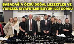 Babadağ’a özgü doğal lezzetler ve yöresel kıyafetler büyük ilgi gördü
