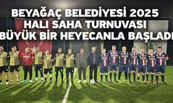 Beyağaç Belediyesi 2025 Halı Saha Turnuvası büyük bir heyecanla başladı