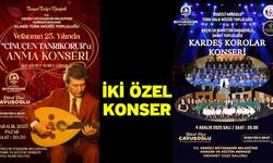 Büyükşehir’den iki özel konser