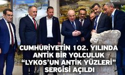 Cumhuriyetin 102. Yılında antik bir yolculuk “Lykos’un Antik Yüzleri” sergisi açıldı