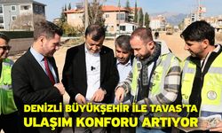 Denizli Büyükşehir ile Tavas’ta ulaşım konforu artıyor