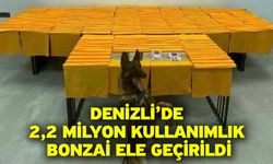 Denizli’de 2,2 Milyon Kullanımlık Bonzai Ele Geçirildi