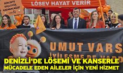 Denizli'de lösemi ve kanserle mücadele eden aileler için yeni hizmet