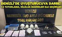 Denizli’de Uyuşturucuya Darbe! 14 Tutuklama, Kiloluk Maddeler Ele Geçirildi!
