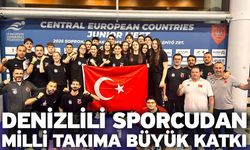Denizlili sporcudan Milli Takıma büyük katkı