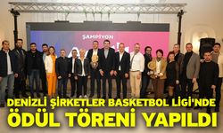 Denizli Şirketler Basketbol Ligi'nde ödül töreni yapıldı