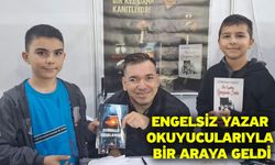 Engelsiz yazar okuyucularıyla bir araya geldi