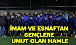 İmam ve Esnaftan Gençlere Umut Olan Hamle