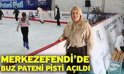 Merkezefendi’de Buz Pateni Pisti Açıldı