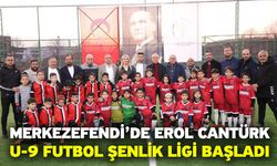 Merkezefendi’de Erol Cantürk U-9 Futbol Şenlik Ligi Başladı