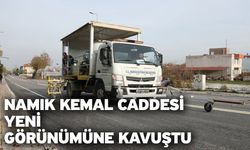 Namık Kemal Caddesi Yeni Görünümüne Kavuştu