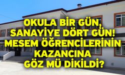 Okula Bir Gün, Sanayiye Dört Gün! MESEM Öğrencilerinin Kazancına Göz Mü Dikildi?