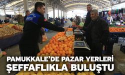 Pamukkale’de Pazar Yerleri Şeffaflıkla Buluştu: Fiyat Etiketleri Esnafın Elinde