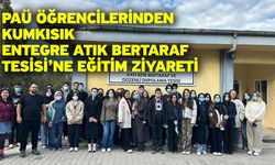 PAÜ öğrencilerinden Kumkısık Entegre Atık Bertaraf Tesisi’ne eğitim ziyareti