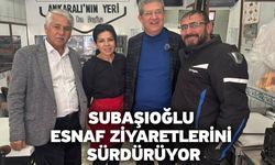 Subaşıoğlu Esnaf Ziyaretlerini Sürdürüyor