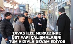 Tavas ilce merkezinde üst yapı çalışmalarını tüm hızıyla devam ediyor