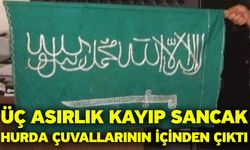 Üç asırlık kayıp sancak hurda çuvallarının içinden çıktı